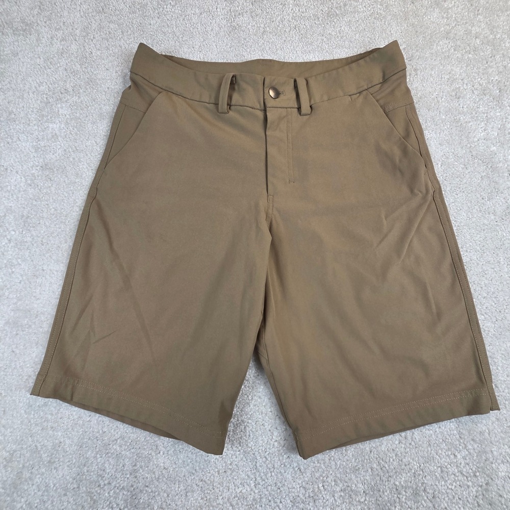 Lululemon Athletica ABC Short 9 Mens 30x10‎ Tan Khaki 5 Pocket LM7929S